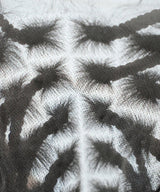 Short Human Baby Hair Boho Curls Hand-tied Knotless Box Braided HD Full Lace Wig Natural Black