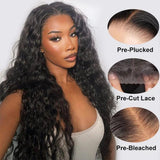 Ready And Go Deep Wave PrePlucked HD Glueless Lace Front Virgin Hair