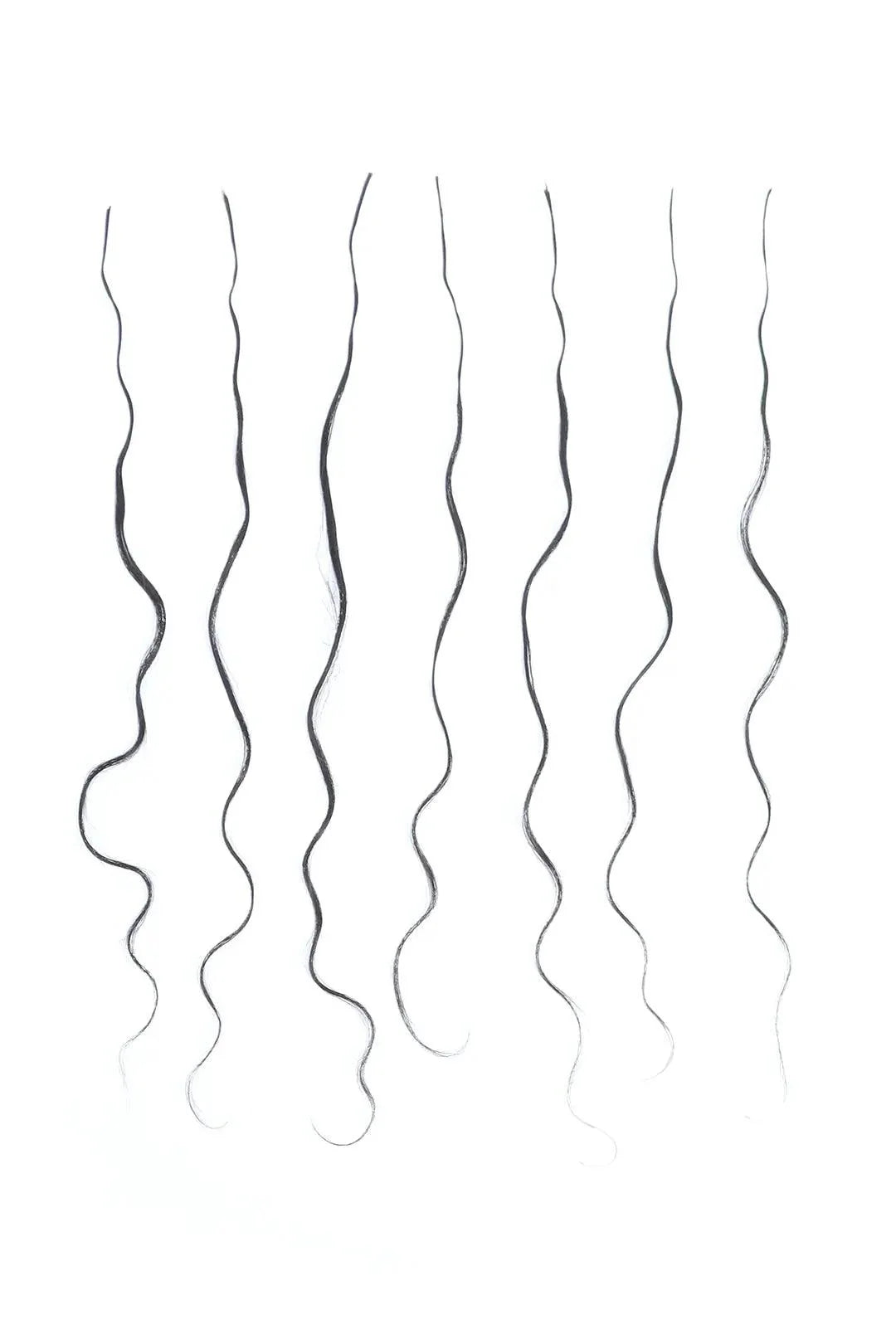 Pre-Divided Deep Wave Bulk Human Hair For Braiding