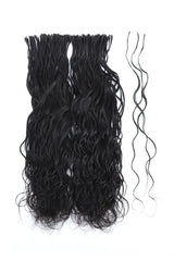 Pre-Divided Deep Wave Bulk Human Hair For Braiding
